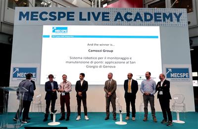 MECSPE 2022: Camozzi Group and the Italian Institute of Technology have won the "Solution Award"
